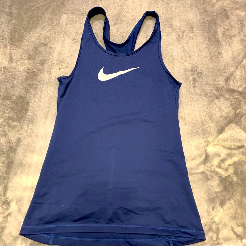 Women’s Navy Dri-Fit WORKOUT TANK